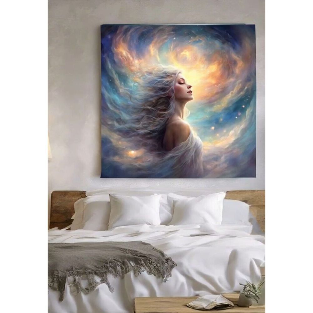 "Figment" Ai Generated Wall Art Stunning Inspirational Fantasy Mystical World Di